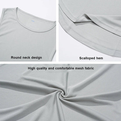 Summer Men’s Gym Tank Top | Quick-Drying Fitness Training Clothing | Loose Bodybuilding Sleeveless Shirt | Fashion Basketball Vest