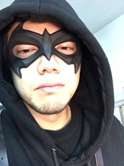 Handmade Nightwing Cosplay Eye Patch Mask – Blue Halloween & Christmas Party Accessory
