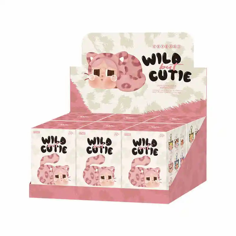 Genuine Crybaby Wild But Cutie Leopard Cat Blind Box — Vinyl Plush Pendant for Kids