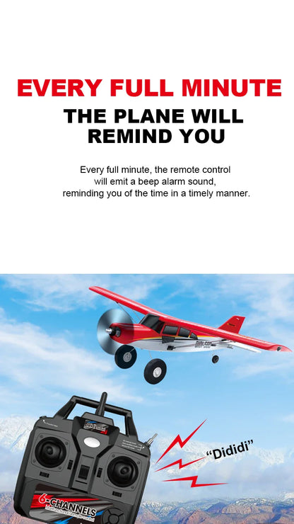 Qidi560 Moore M7 Off-Road RC Plane – 4CH Brushless Fixed-Wing Aircraft, EPP Foam, Remote Control Airplane Toy