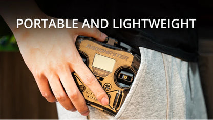 Radiomaster Pocket Hall Gimbal Portable RC Transmitter with Built-in LED Light & Foldable Antenna