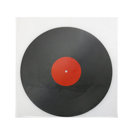 50PCS OPP Gel Recording Protective Sleeves – Self-Adhesive Vinyl Record Bags for Turntable, 32.3cm x 32cm