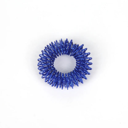 10pcs Hot Sale Sujok Finger Massage Rings – Gold Acupuncture Health Care Body Massager