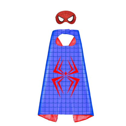 Superhero Capes for Boys & Girls – Cartoon Dress-Up Costume Cloak for Birthday, Halloween & Easter Party