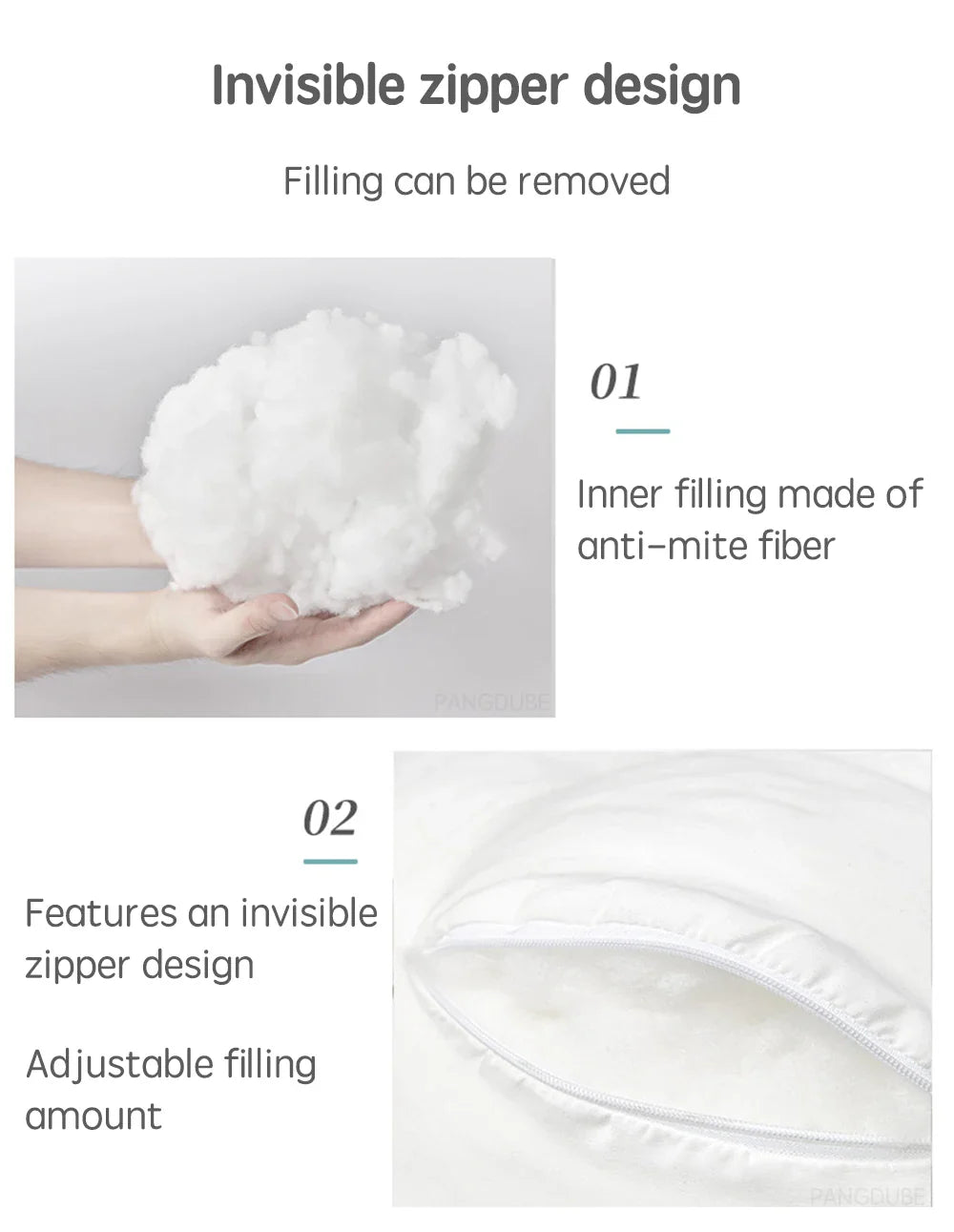 PANGDUBE Multifunctional Pregnancy Pillow – Maternity Sleeping & Breastfeeding Cushion for Pregnant Women