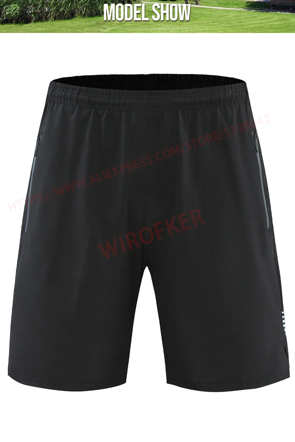 Men's Quick-Dry Running Shorts – Knee-Length Casual Fitness & Gym Training Shorts 2022