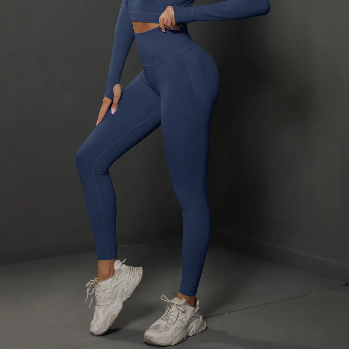 Women’s Seamless Gym Leggings – High-Waist Booty-Lifting Yoga & Fitness Pants, Sexy Sportswear