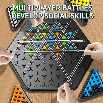 Triangle Chess Splendor Duel Board Game – Strategy Logic Game for Kids & Adults, Fun Family Puzzle Table Game Toy