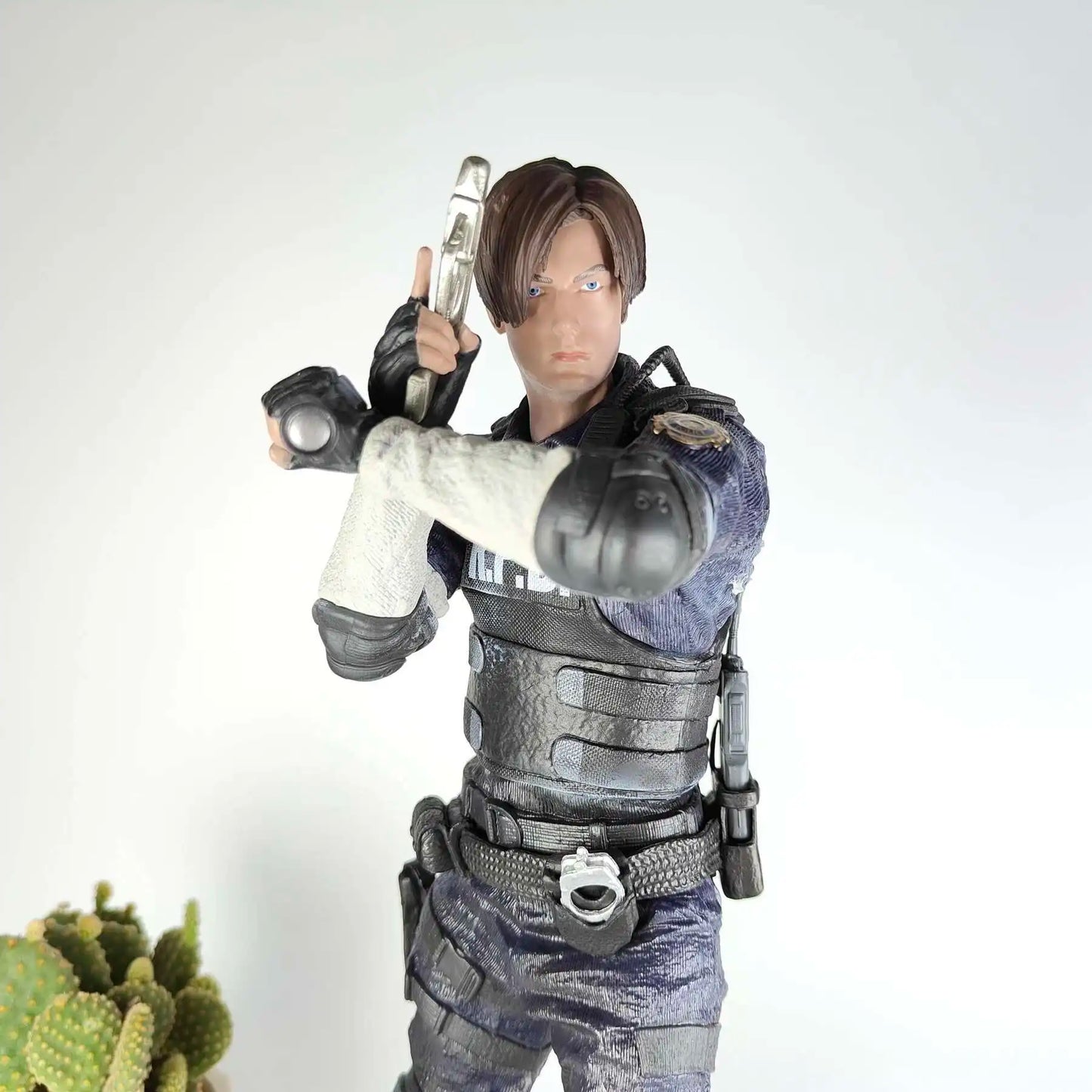 VALENTINE Jill & Leon Scott Kennedy 30cm Action Figure – Biohazard Evil Statue Collectible Toy