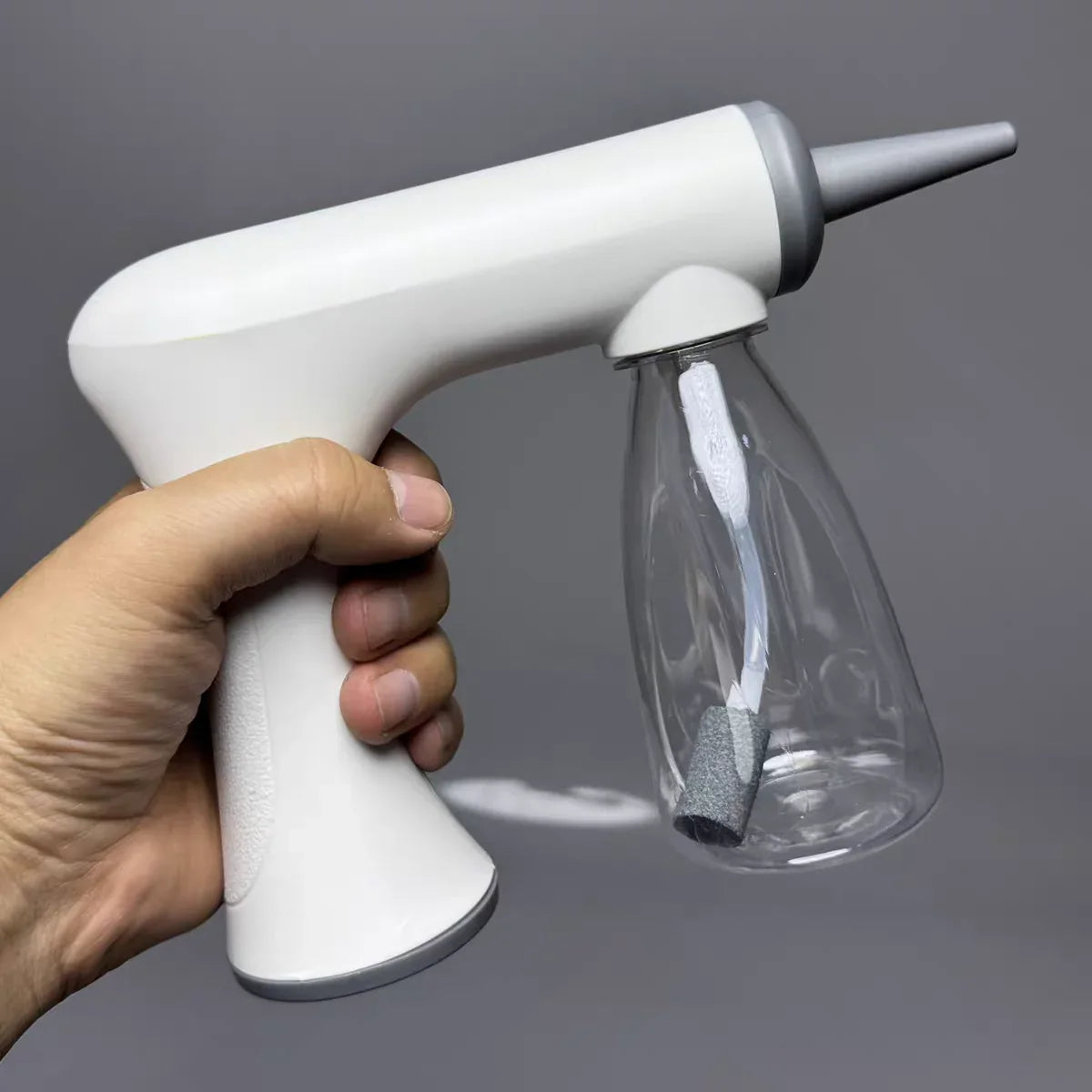 Electric Foam Bubble Perm Machine — Rechargeable Hot & Cold Hair Styling Tool for Salon & Home Use