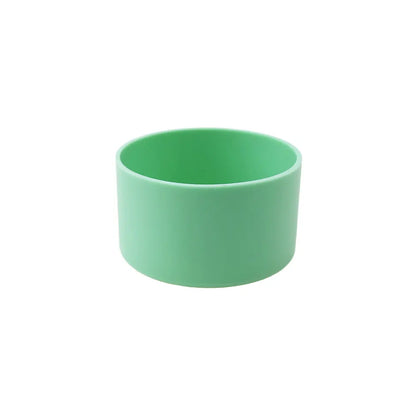 17 Colors 7.0CM Silicone Cup Bottom Cover – Heat Insulation Coaster Sleeve & Anti-Slip Water Bottle Sleeve
