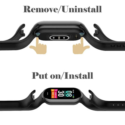 Sport Silicone Strap for Xiaomi Mi Band 9/8 NFC – Replacement Smartwatch Wristband Bracelet