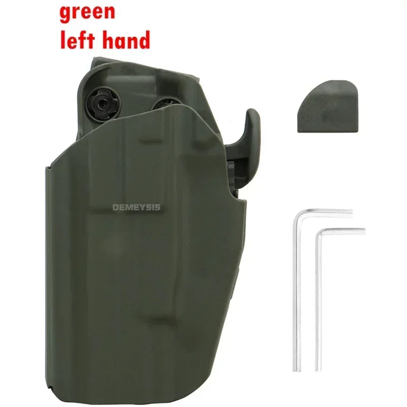 Adjustable Tactical Gun Holster – Lightweight Waist Pistol Carry Case for Right/Left Hand Shooting, Hunting & Outdoor Use