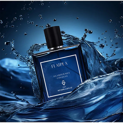 Blue Genuine Men’s Perfume, Citrusy Fresh Flowers & Fruits Fragrance, Long-Lasting Eau De Toilette