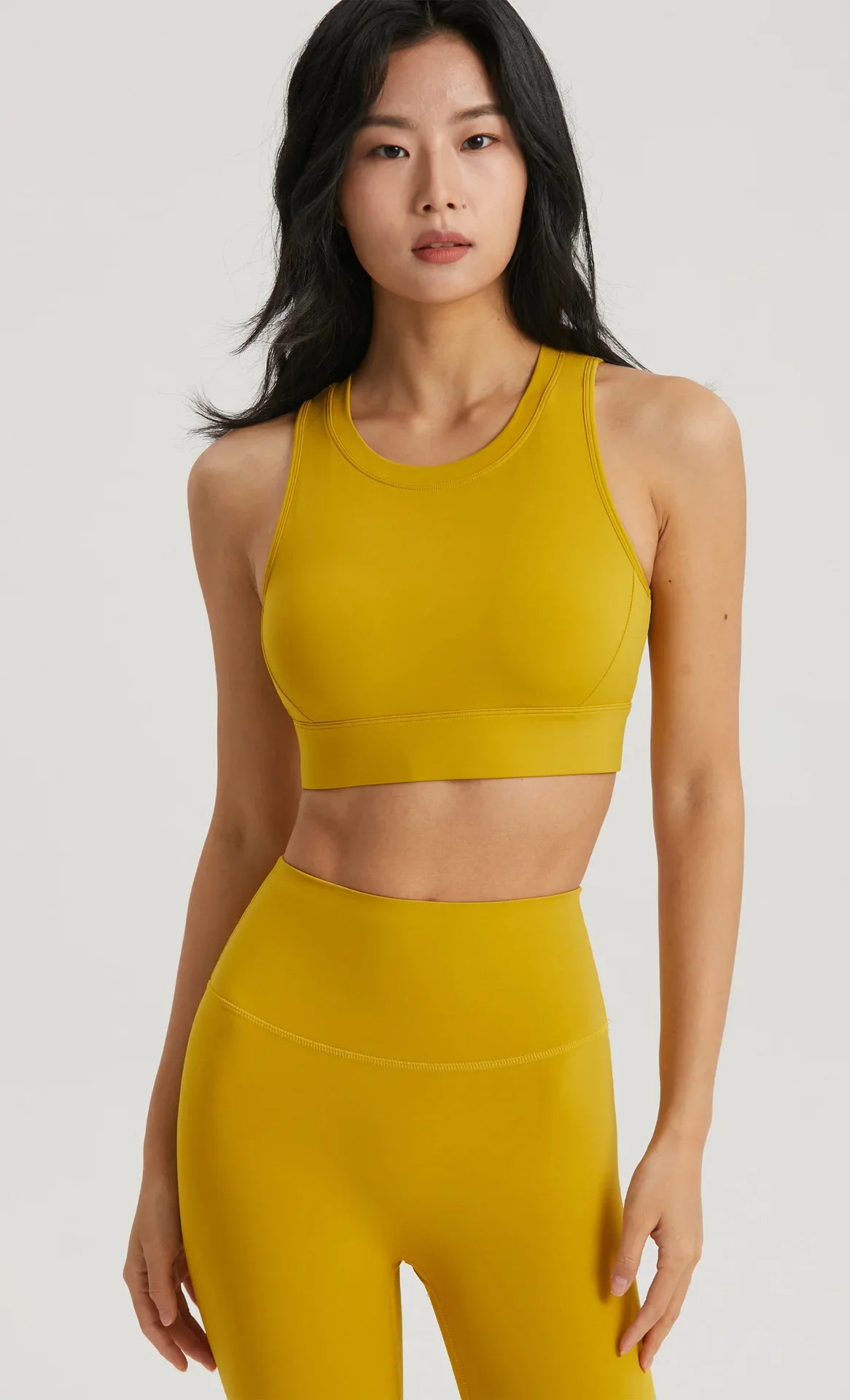 INLUMINE Anti-Light Sports Bra – Backless Yoga & Gym Fitness Top for Women