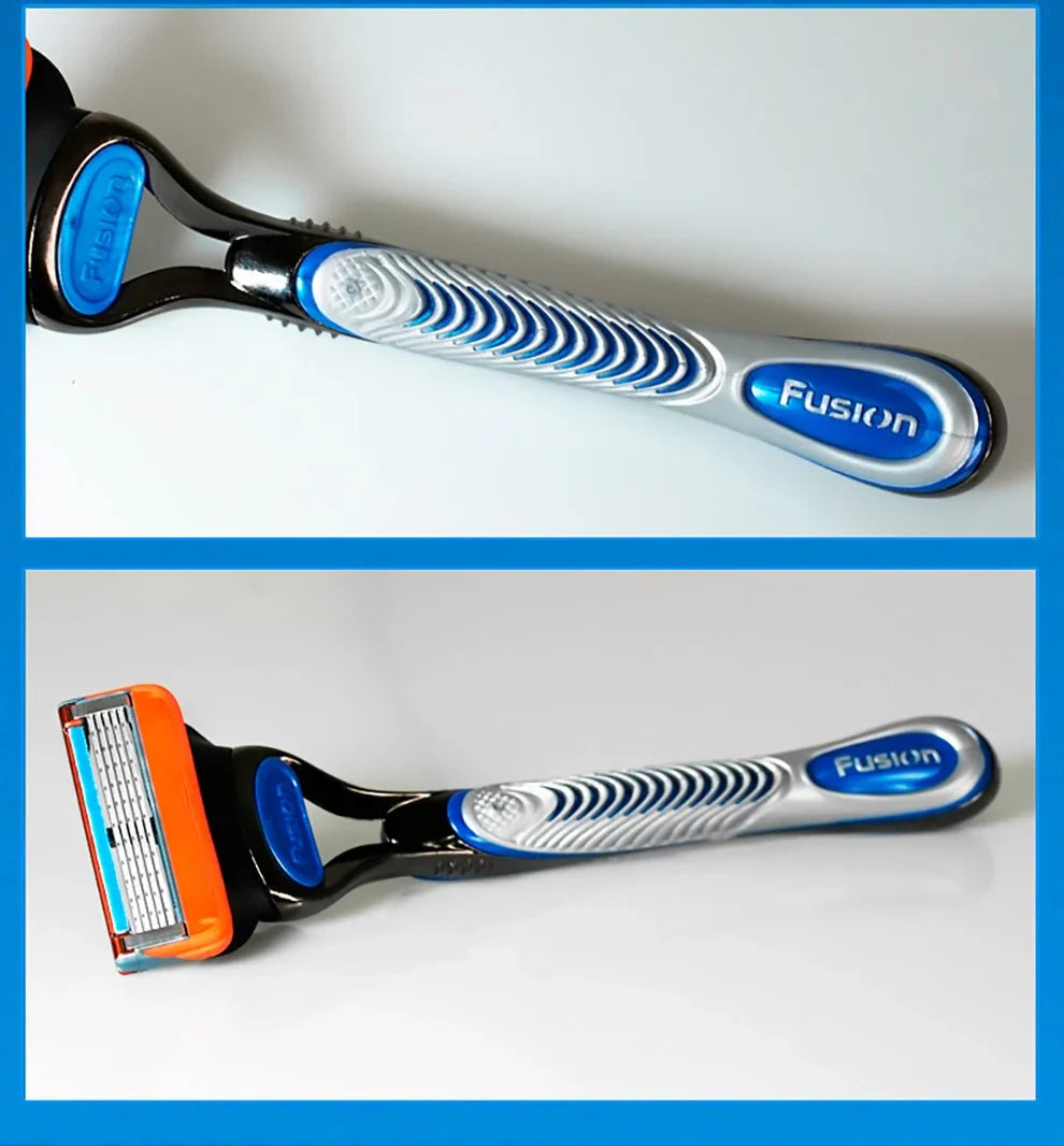 Gillette Fusion 5 Razor Blade Refills - 5-Layer Manual Shaving Head for Men's Face Care and Beard Removal