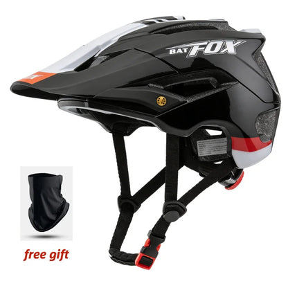 BATFOX Ultralight MTB Bicycle Helmet for Men & Women – Integrally Molded Mountain & Road Cycling Helmet