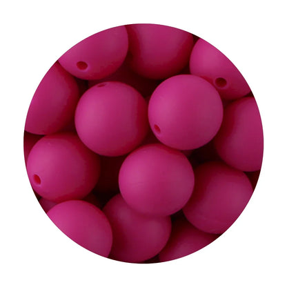 50Pcs Silicone Spacer Beads - 9/12/15mm Round Loose Beads for DIY Necklace Bracelet Jewelry Making