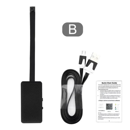 HD 1080P WiFi Mini Camera – Portable Wireless Micro Camcorder with P2P Remote Viewing & Loop Recording Web Camera