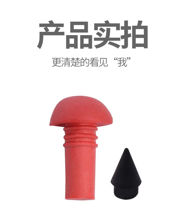 Universal Mushroom Tubeless Tire Repair Kit — Red & Black 7mm/8mm Rubber Plugs for Car Tire Repair