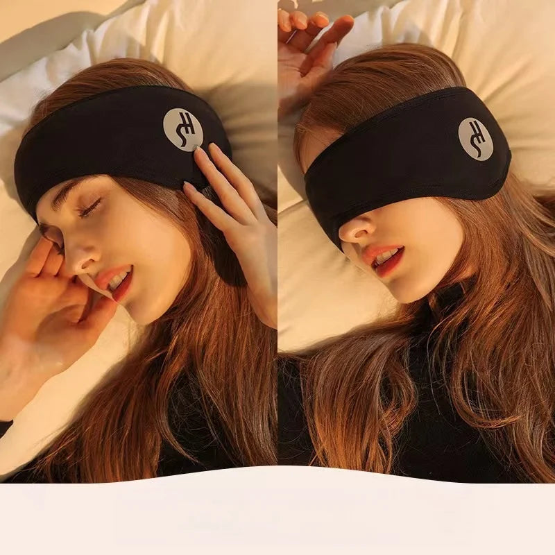 2-in-1 Noise-Reducing Earplugs & Adjustable Sleep Eye Mask – Travel, Nap & Sound Insulation Earmuffs