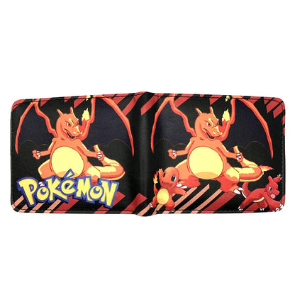 MINISO Pikachu Cartoon Wallet – PU Fashionable Short Purse for Men and Women