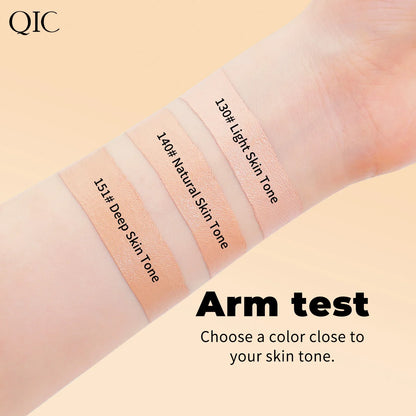Waterproof Full-Coverage Concealer — Natural Finish Foundation for Tattoos, Scars, All Skin Tones & Types