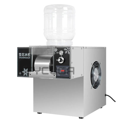 Korea Bingsu Snowflake Ice Shaver Machine – 360W 3L Ice Maker for Dessert, Includes Refrigerant, Ships to Europe, Russia, Mexico
