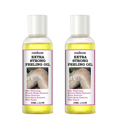 30/110ml Super Strength Yellow Peeling Oil – Brightening & Exfoliating Body Oil for Even Skin Tone & Moisturizing Care