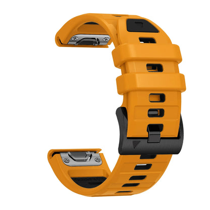 QuickFit Silicone Watch Strap – 22/26mm Band for Garmin Fenix 8/7/6/5, Epix Pro, Instinct 2, Enduro 3