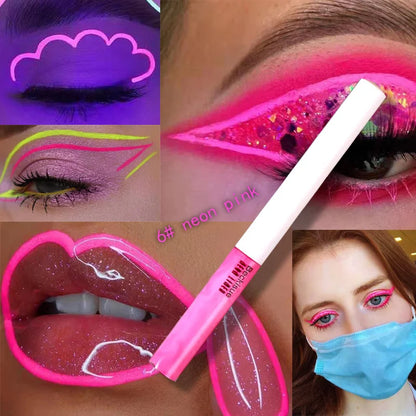 Flash Tattoo Art Face & Body Painting Makeup Kit - Halloween Party & Dress Beauty Paint for Kids