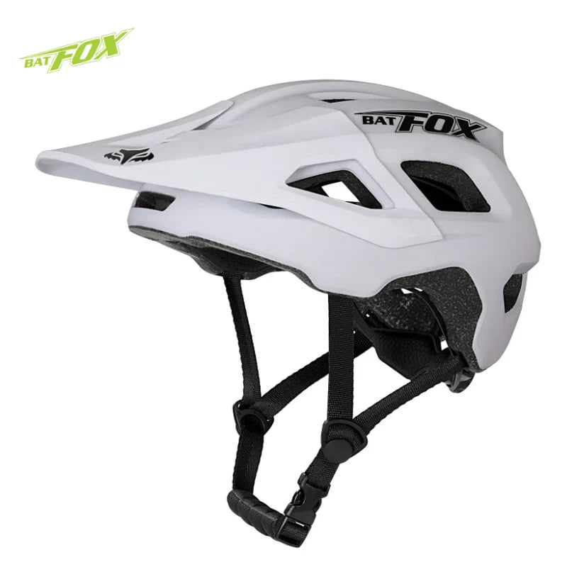 BATFOX Bike Helmet with Magnetic Goggles – MTB Road & Mountain Cycling Safety Helmet for Outdoor Sports, Scooter & Bicycle Protection Gear