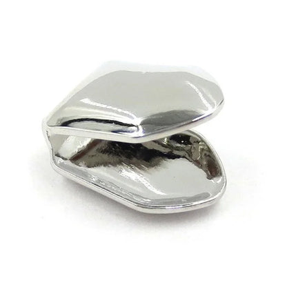 Delysia King Custom Fit Hip Hop Grillz – Single Tooth Cap for Top & Bottom in 4 Colors