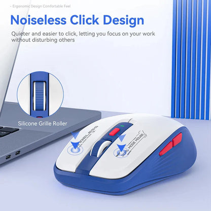 Xiaomi M303L Wireless Bluetooth Mouse – 2.4G Dual Mode 1600 DPI Silent Portable Mouse for PC, Tablet, Notebook, Android & iOS