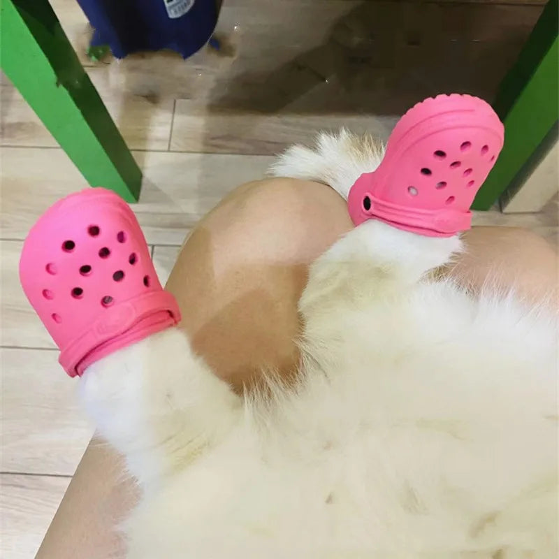 7cm Doll Sandal Shoes for 43cm Born Baby & 18-Inch American Dolls — Accessories for Doll Clothes, Girl’s Toy Gift