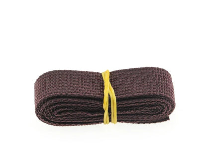 5M Canvas Ribbon Belt 25mm — Cotton Polyester Webbing Strap for Bag, Knapsack, and Sewing Accessories