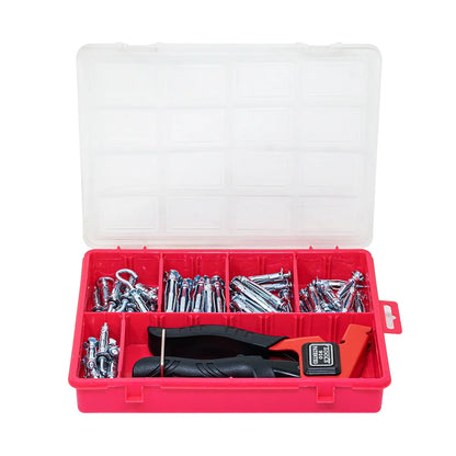 Molly Bolts Heavy Duty Drywall & Plaster Wall Anchors Kit — Hollow Wall Anchors with Setting Tool, Metal Anchors & Screws