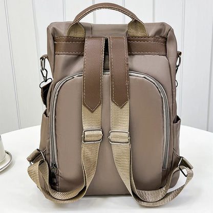 Fashionable Large Capacity Travel Backpack with Anti-Theft Features - MW