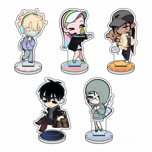 Alien Stage Anime Acrylic Stand Figure - Sua & Till Maid Doll Desktop Decoration Collectible Gift