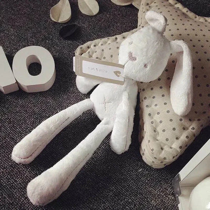 Cute Cartoon Plush Rabbit Doll – Kids Toy, Birthday Gift, Baby Stroller Sleeping Partner & Crib Tent Decor Ornament