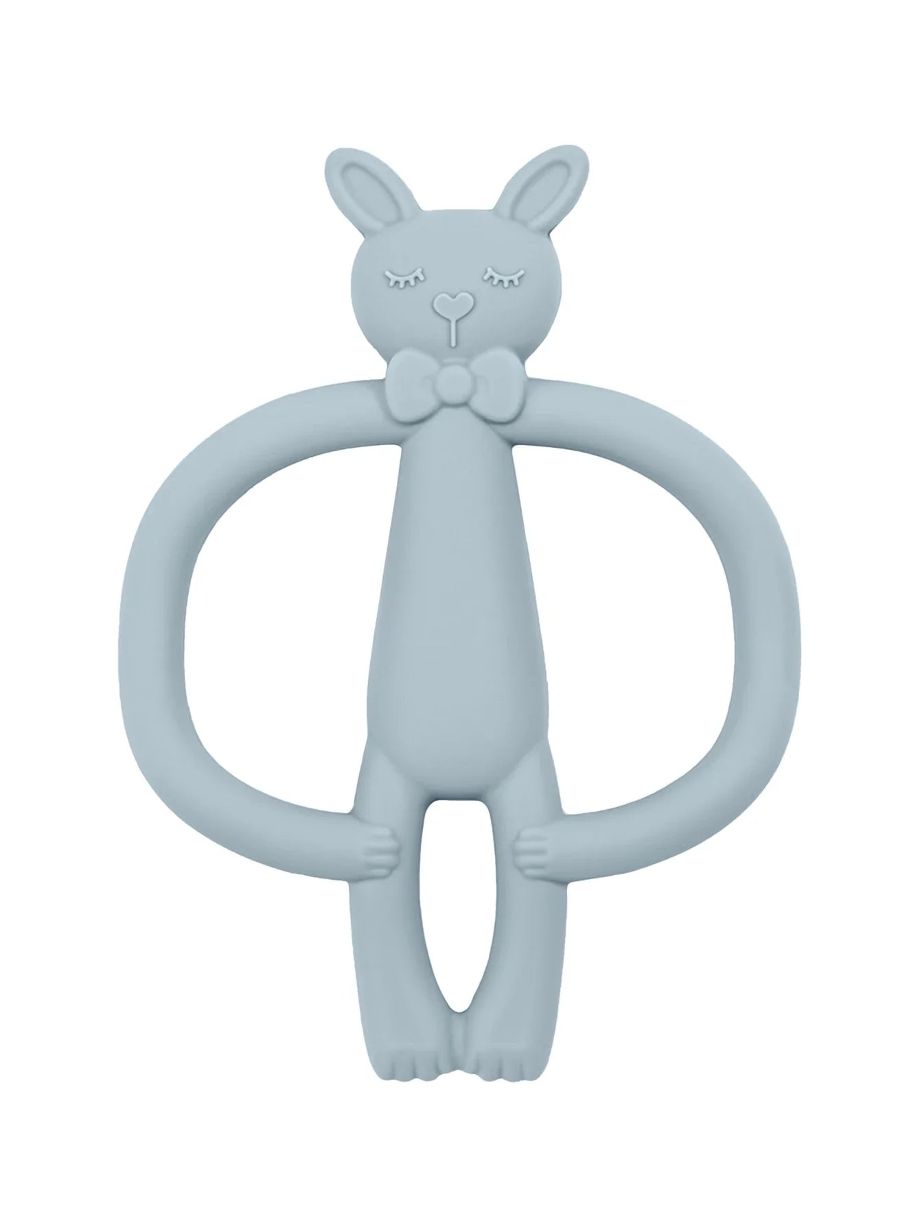 Silicone Baby Rabbit Teether Toy - Cartoon Nursing Chew Toy for Newborns Infants Teething Relief Gift