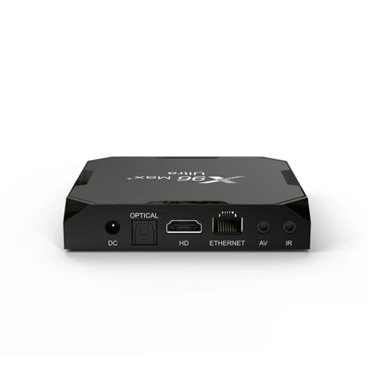 X96 Max Plus Ultra TV Box — Android 11 Amlogic S905X4 4GB RAM 32GB Storage, 8K AV1 WiFi Bluetooth Media Player