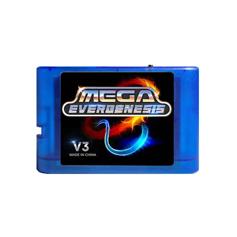 Mega Drive V3.0 Pro EDMD Remix Game Cartridge – 16-Bit Retro Game for SEGA MegaDrive/Genesis (US/JP/EU)