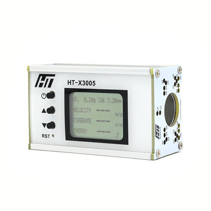 Shooting Speed Meter – Ball Velocity, Energy Measurement, Bullet Speed Tester with Backlight LCD Chronograph