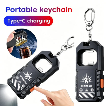 Mini COB LED Flashlight – USB-C Rechargeable EDC Work Light with Clip, Magnet, Waterproof Pocket Torch for Camping & Outdoor Use