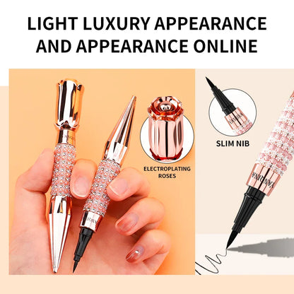 Waterproof Liquid Eyeliner Pen – Black, Long-Lasting, Quick-Dry Thick Eye Liner Makeup Tool