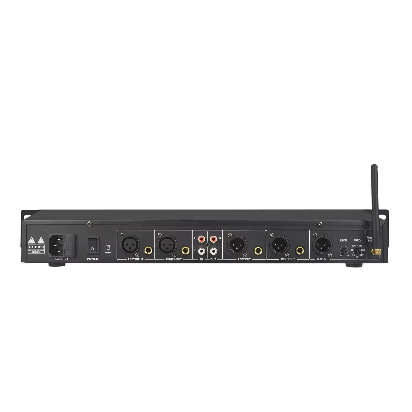 EQ31SUB Digital Equalizer - 31 Stage Tuner for Professional Stage Performance & Noise Reduction