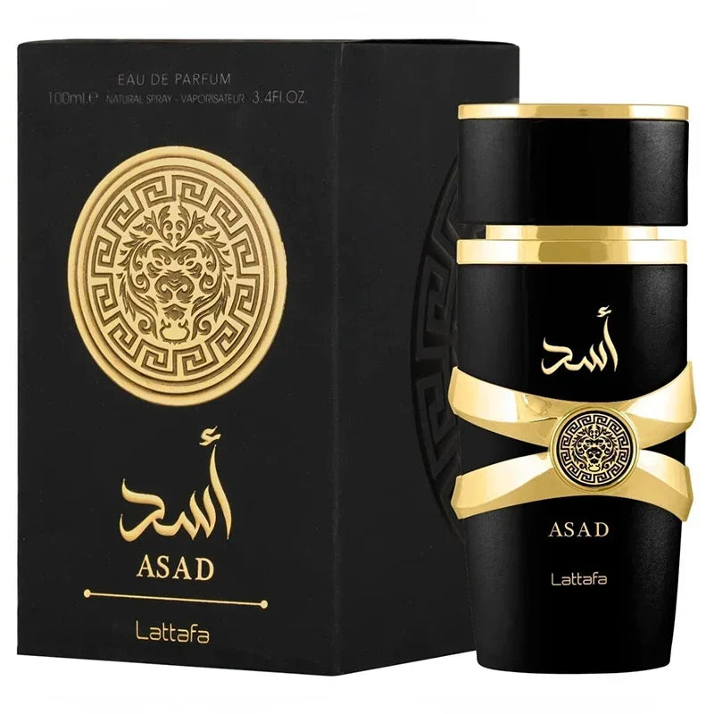 100ml Original Asad Men’s Eau De Toilette — Long-Lasting Unisex Arabian Perfume with Pheromones