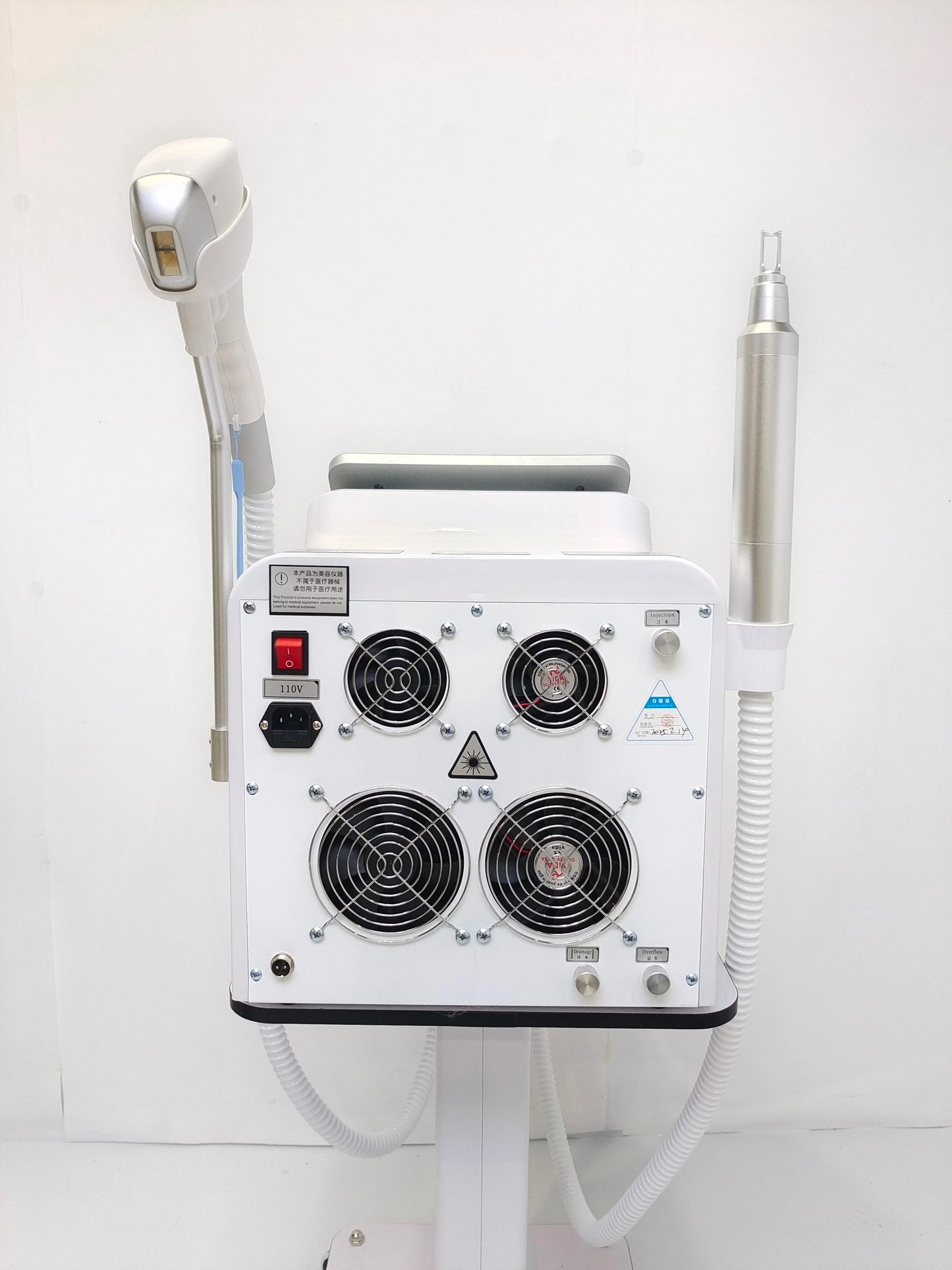 2-in-1 808nm Diode Laser Hair Removal & Picosecond Tattoo Machine – Portable 4000W Q-Switched Device