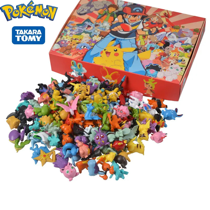 144-Style Pokémon Pikachu Action Figure Toy - Anime Collectible Model & Decorative Gift